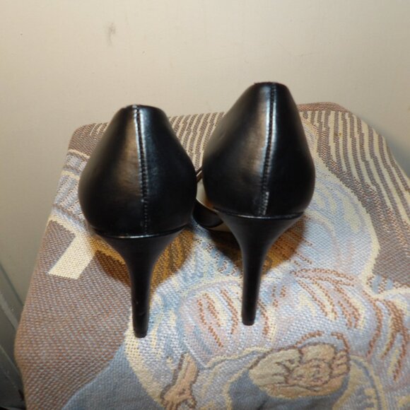 GUC Merona Vegan Leather Heels Sz 9 - Picture 6 of 8